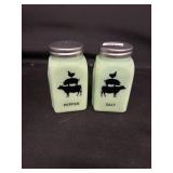 Farm Life Jadeite Salt and Pepper