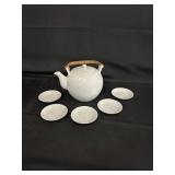 Rosenthal Butterpats and unmarked teapot