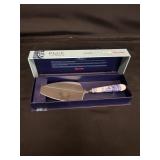 Spode Blue Italian Cake Knife/Server New