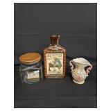 Lot-Jim Beam Decanter/Store Display Jar/vase