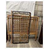Vintage Wooden Baby Crib-Jenny Lind Style