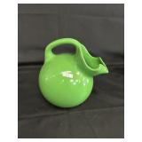 Shenango green pitcher 8' circa 1950's