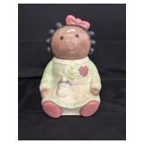 1960s Treasure Craft Rag Doll Cookie Jar