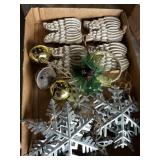 Wood and Metal Christmas Ornaments