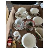 Christmas Dishes Lot