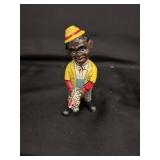 Black Americana Cast Iron Bank