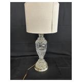 Baccarat Inspired Crystal French Lamp-See Notes