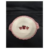 Neher Pottery Apple Handled Baking Dish