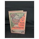 Black Americana Advertising Menu