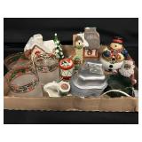 Christmas Lot-village houses/kitchen and more