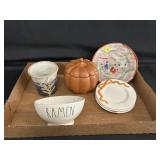 Rae Dunn, Pottery, Porcelain, Fall Decor Lot