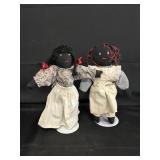 African American Folk Art Rag Dolls