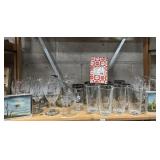 Shelf Deal-glass/duck pictures and more