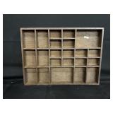 Vintage Printer's Tray