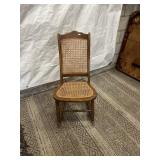 Victorian style walnut rocking chair