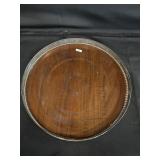Sheffield Silver Plate and Formica Serving Tray