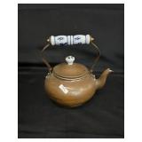 Blue/White Porcelain Copper Tea Kettle
