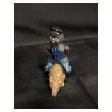 Black Americana Cast Iron Bank