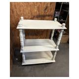 Handpainted 3 Tier Wood Shelf