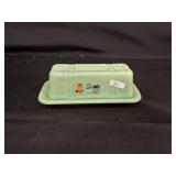 Sunbeam Jadeite Butter Dish
