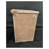 Johnstown Sanitary Dairy Co Galvanized Porch Box