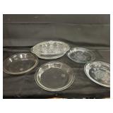 Anchor Hocking Avalon Clear Casserole Fire King Pi