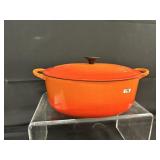 Le Creuset Dutch oven Flame Orange