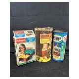 Large Lot of Vintage Lincoln Logs/Tinker Toys