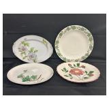 Blue Ridge/Metlox/Roselyn/Royal China Platter Lot