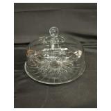 Covered Cake Plate-Princess House?