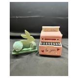 Love Letters To You Cookie Jar/Bunny Figure