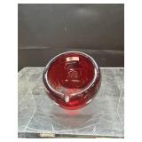 1960s-70s Viking Glass Atomic Orb Ashtray