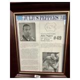 Autographed Julius Pepper #49 UNC Football