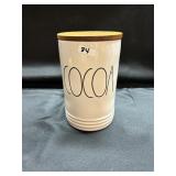 Rae Dunn Cocoa Canister