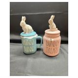 Rae Dunn Easter Canister/Mug Lot