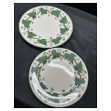 Wedgwood Napoleon Ivy Plate Lot