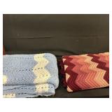 Vintage Handmade Afghan Lot