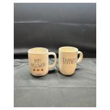 Happy Halloween/Thankful Rae Dunn Mug Lot