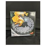 NIB Studio Nova Footed Embossed Cake Plate