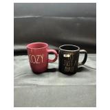 Cozy/It's Just a Phase Rae Dunn Mug Lot