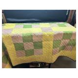 Beautiful Handstitched Patchwork Quilt