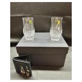 NIB Waterford Crystal Lismore Footed Tumblers