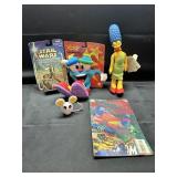 Miscellaneous Toy Lot-Simpsons and more