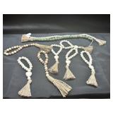 Wood Beads Tassel Lot