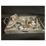 Vintage Duck Decor/Magnolia Home Metal Tray Lot