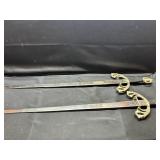 Vintage Toledo Spain Swords