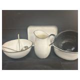 Vintge Enamelware Lot