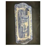 New Pimpernel Spode Blue Italian Sandwich Tray