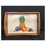 Hand Painted Wooden Tray