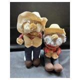 Vintge Shot Gun Red Hee Haw Plush Lot